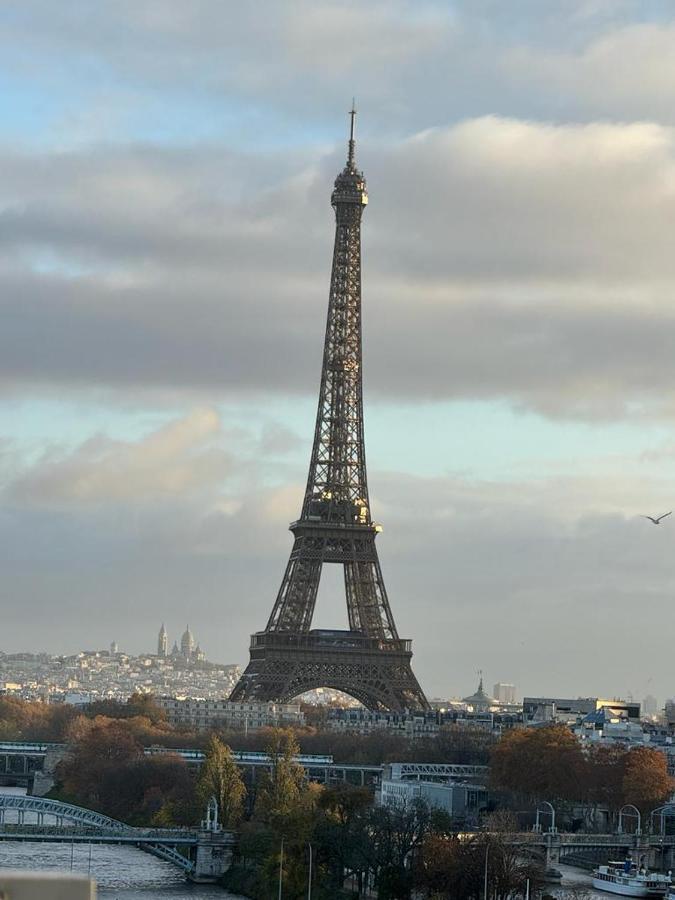 Appartement Vue Tour Eiffel Paris 16 Eme Kültér fotó