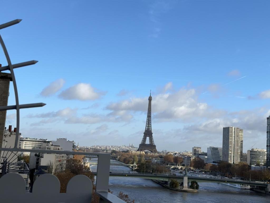 Appartement Vue Tour Eiffel Paris 16 Eme Kültér fotó