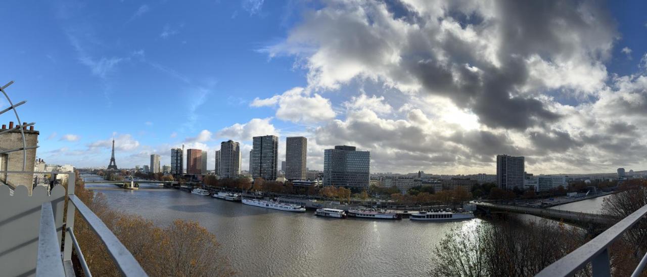 Appartement Vue Tour Eiffel Paris 16 Eme Kültér fotó