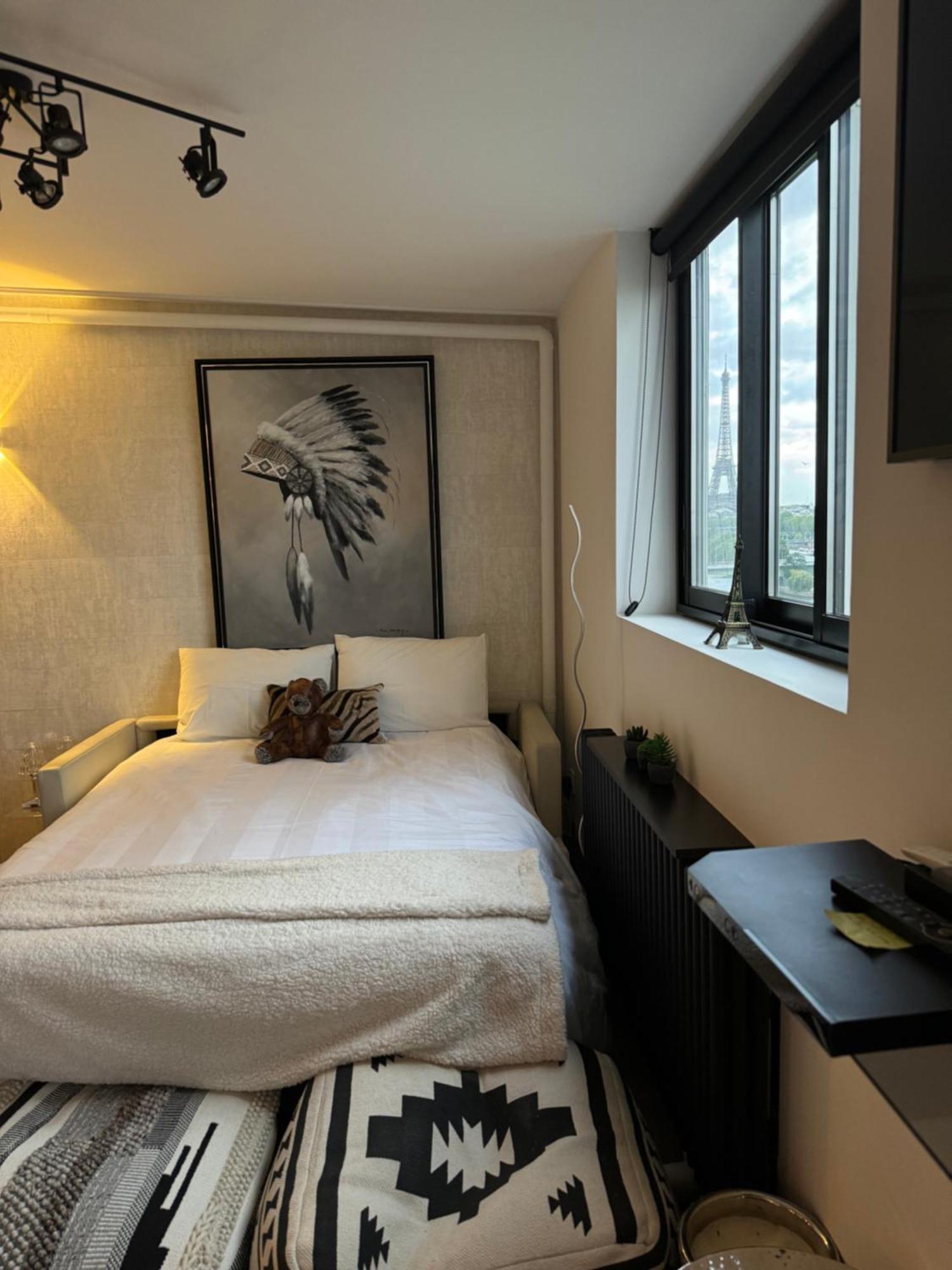 Appartement Vue Tour Eiffel Paris 16 Eme Kültér fotó